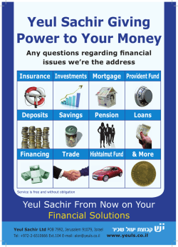 Yeul Sachir Giving Power to Your Money Provident Fund Mortgage