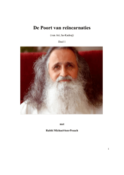 Deel 1 - Kabbalah Arizal