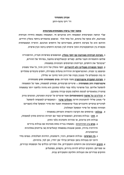 אבחון משפחתי דותן- ריקי פינצי `דר מערכתית