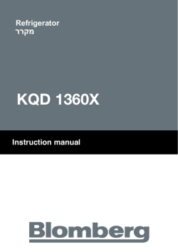 KQD 1360X - Blomberg