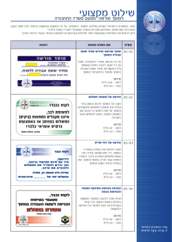שילוט מקצועי - איגוד המוסכים בישראל