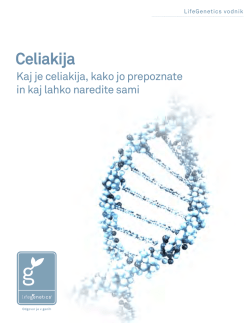 Celiakija - DNK analize LifeGenetics