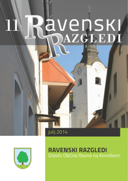 Ravenski razgledi 07/2014 - Občina Ravne na Koroškem