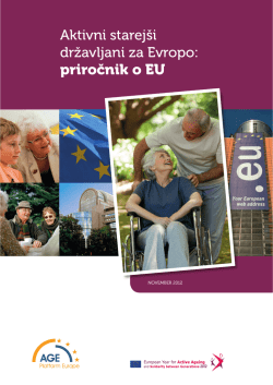 priročnik o EU - AGE Platform Europe