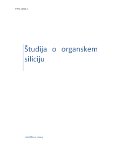 Študija o organskem siliciju