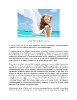 NOVA DOBA - Meditacija Sandi