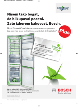 Katalog hladilnikov Bosch