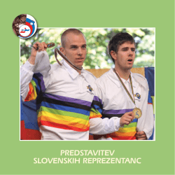 predstavitev slovenskih reprezentanc 2012