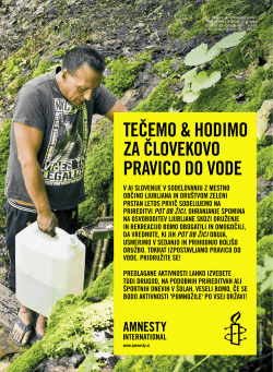 AIS na Poti ob žici - Amnesty International Slovenija
