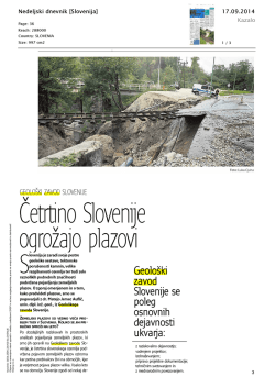 Članek PDF - Geološki zavod Slovenije