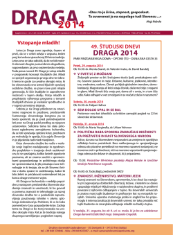 DRAGA 2014 - Mladika.com