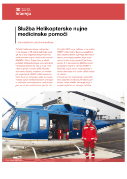 Slużba Helikopterske nujne medicinske pomoći