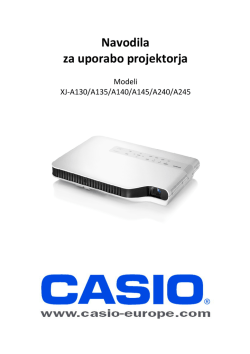 Slovenska navodila Casio Green Slim - PDF [606
