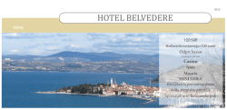 ogled kataloga - Hotel Belvedere