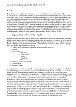 Znanstveno dokazani zdravilni učinki Olja 80 (PDF