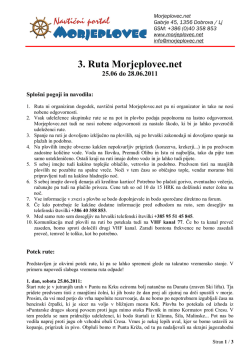 3. Ruta Morjeplovec.net