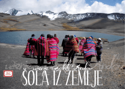 Šola iz zemlje: Učenje visokih Andov