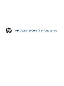 HP Deskjet 3520 e-All-in