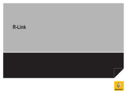 R-Link - E-guide.renault.com