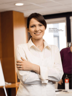 Jelena Agafonova, - Domov | Letno poročilo Skupine Triglav 2012