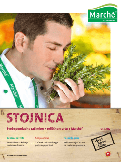 Stojnica - Marché Restaurants