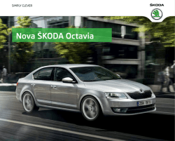 Katalog nova Škoda Octavia