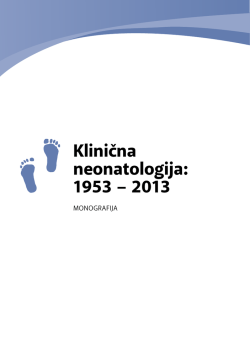 Klinična neonatologija: 1953 – 2013