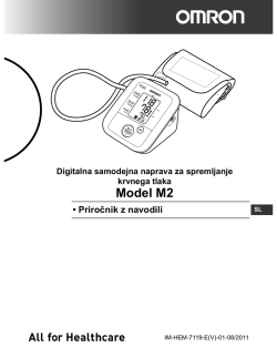 Opomba - Omron Healthcare