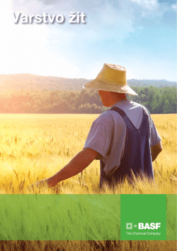 Prevzemi kot PDF - BASF Slovenija varstvo rastlin