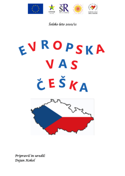 Evropska vas-Češka-Bilten - Osnovna šola Gornja Radgona