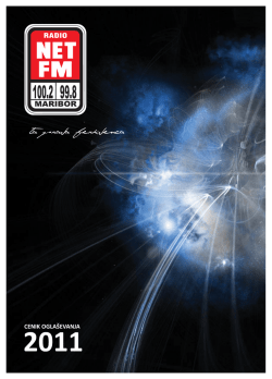 cenik 2011 - Radio NET FM
