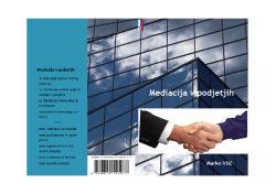 Mediacija v podjetjih - Zavod RAKMO Primorska