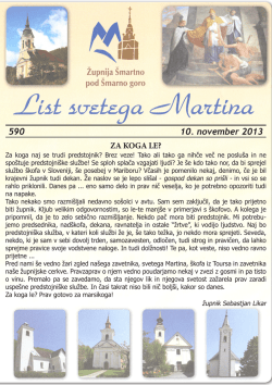 List svetega Martina 590.pdf - Župnija Šmartno pod Šmarno goro