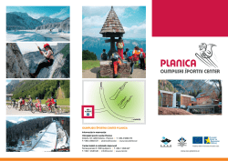 Zgibanka OšC Planica - Center šolskih in obšolskih dejavnosti