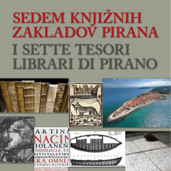 Sedem knjižnih zakladov Pirana