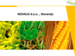 NOVALIS d.o.o. , Slovenija