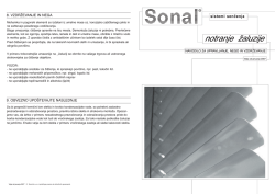 Navodila za upravljanje Isodesign žaluzij (.pdf)