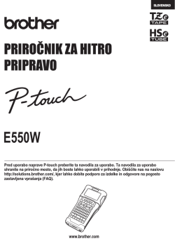 PRIROČNIK ZA HITRO PRIPRAVO