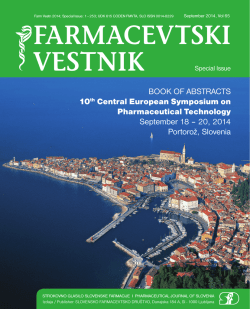 Book of abstracts - 10th Central European Symposium on