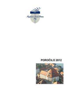 Poročilo o delu za leto 2012 - Knjižnica Ivana Potrča Ptuj