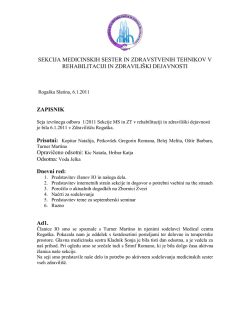 Poročilo IO 6.1.2011.pdf - Sekcija MS in ZT v rehabilitaciji in