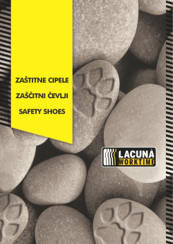 Katalog Lacuna značilnosti zaščitne in delovne obutve