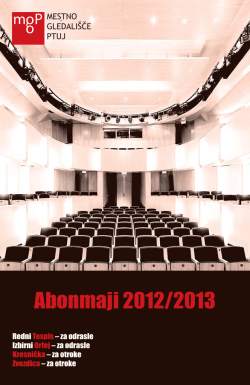 Za ogled Abonmajske knjižice 2012/2013 kliknite na link, ali ikono