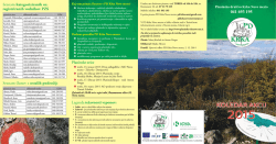 Koledar akcij PD KRKA Novo mesto v letu 2015 (pdf)