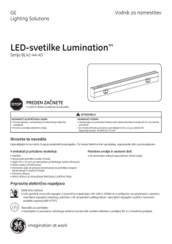 LED-svetilke LuminationTM