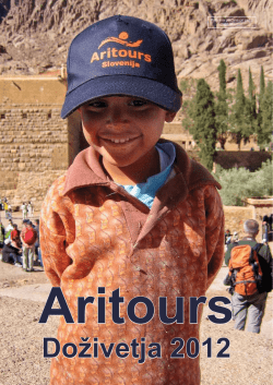 Katalog 2012 - Aritours, Turistična agencija