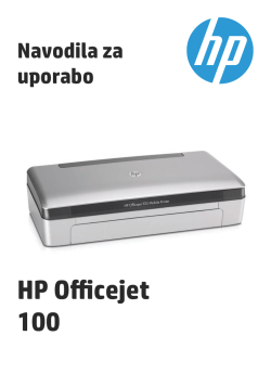 HP Officejet 100 Mobile Printer L411 User Guide