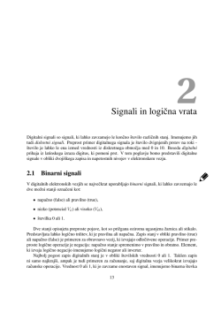 Signali in logična vrata