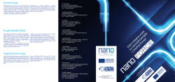 Vaša vstopna vrata za nanotehnologijo v Srednji Evropi