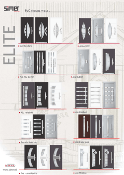 vhodna vrata katalog simer